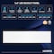 Luxrite 1x4 FT Flat LED Panel Lights 5CCT 3000K-6500K 20/30/40W Up to 5000LM 0-10V 0-10V Dimmable DLC, 2PK LR24295-2PK - alternate 4